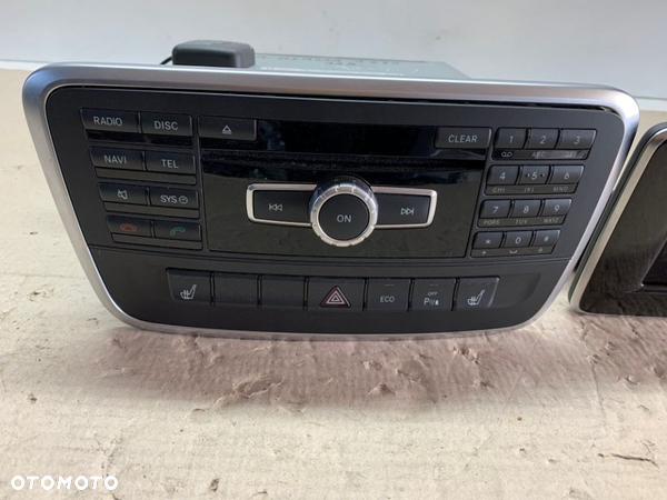 MERCEDES A KLASA W176 13R RADIO + WYŚWIETLACZ A2469000112 A2469001206 - 5