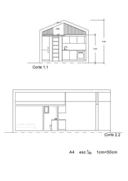 bungalows/casas LSF modulares moveis - Grande imagem: 4/10