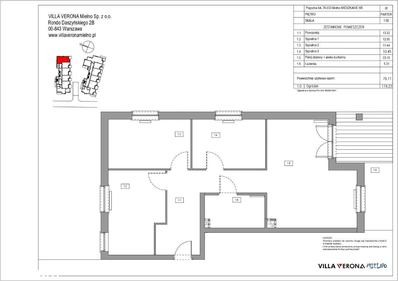 Villa Verona Mielno - gotowe! ogródek 150m2, 8%VAT - Pełny obrazek: 2/7