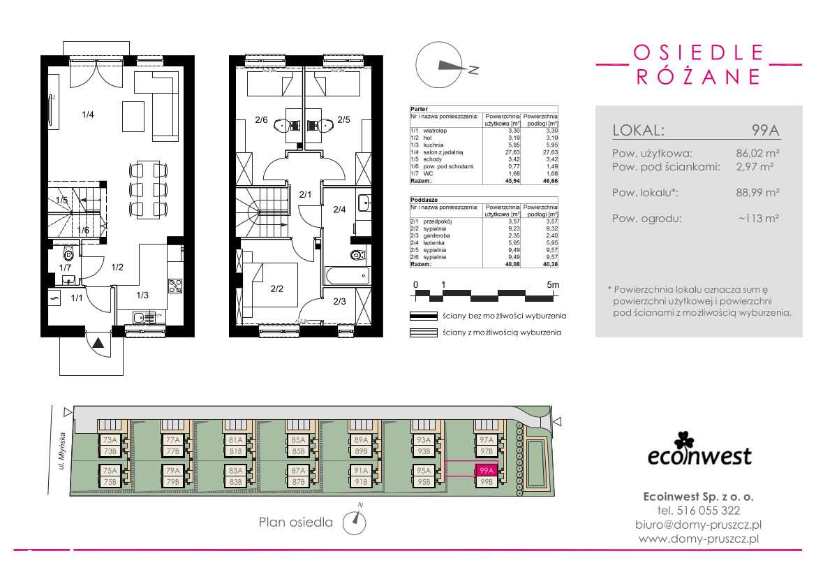 Bliźniak nr 99 lokal A - Pełny obrazek: 2/7