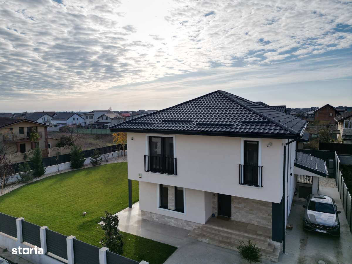Casă modernă de vânzare Comuna Berceni – 5 camere400 mp- gata de mutat - Imagine principală: 3/19