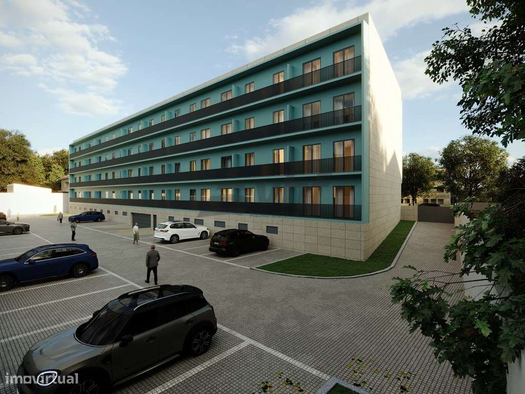 Excelente T1 em Condomínio Fechado com Piscina e Ginásio-16