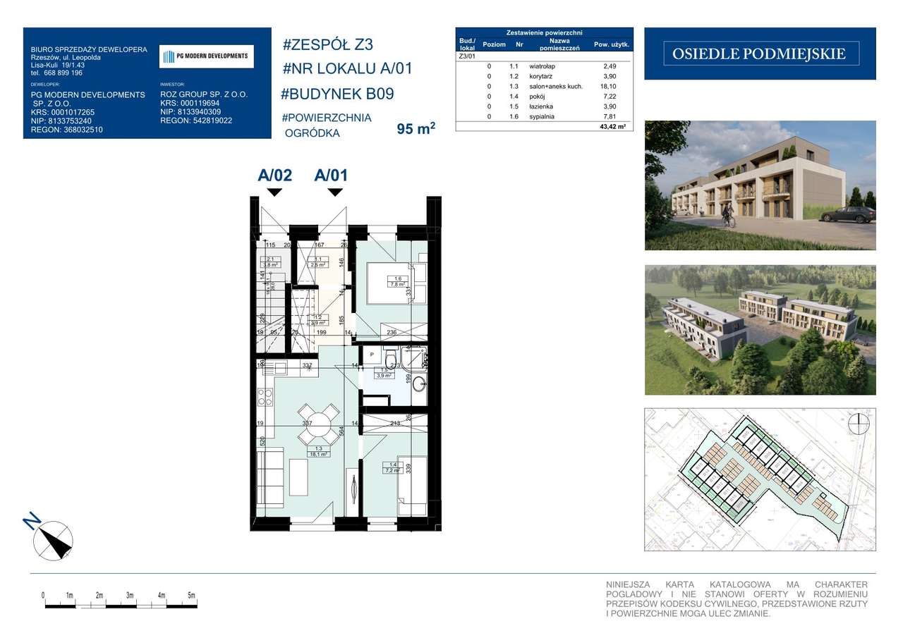 Osiedle Podmiejskie - Lokal 01 - Pełny obrazek: 1/5