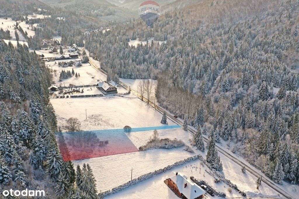 Działka budowlano - rolna w Rycerce Górnej - Pełny obrazek: 4/15