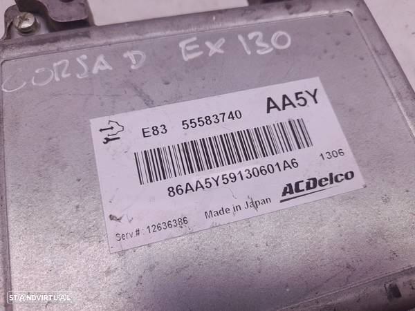 Centralina Do Motor  Ecu Opel Corsa D (S07) - 3