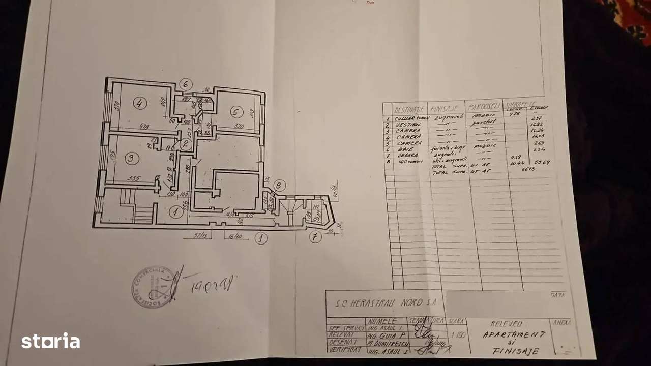 Apartament 2 camere-Cismigiu- Fara risc seismic-Mutare imediata - Imagine principală: 4/4