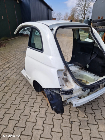 Dach szklany panorama dupa błotnik błotniki ćwiartka tył Fiat 500 - 3