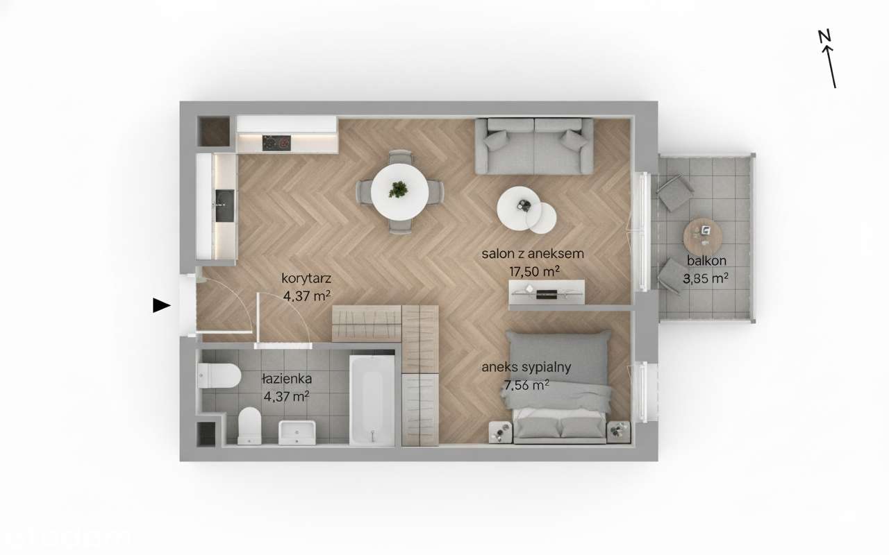 OKAZJA! OSTATNIA KAWALERKA 33 m2 idealna pod inwestycję-1