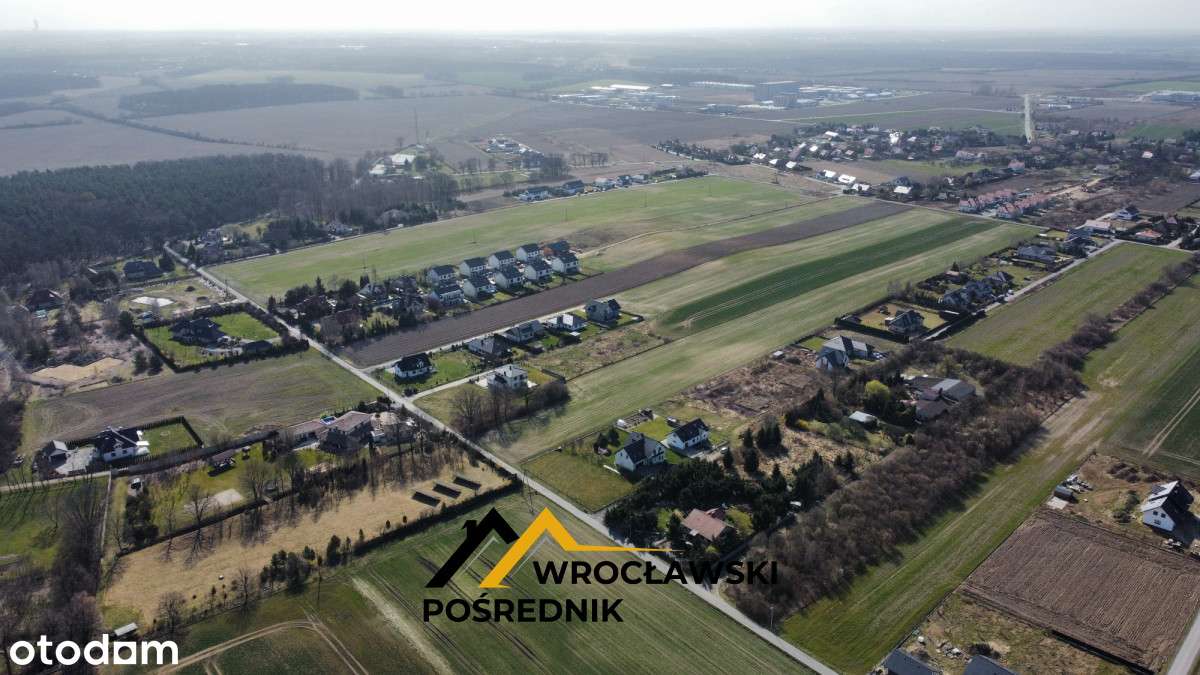 Działka Budowalna Krępice | 20 min od Wrocławia |-17