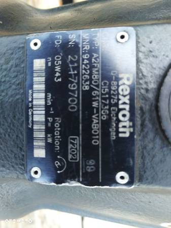 Silnik hydrauliczny Rexroth A2FM80 - 6