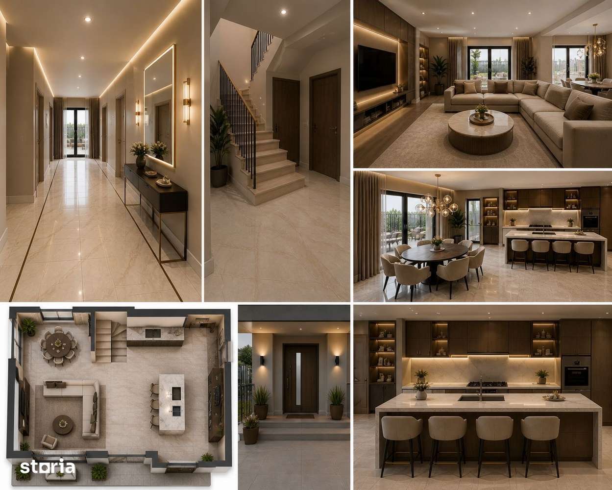Vila exclusivista individuala 164 mp construiti, 320 mp curte Chiajna-12