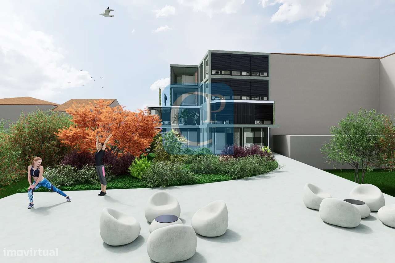 Apartamento T1 em construção no Empreendimento Campus Premium-13