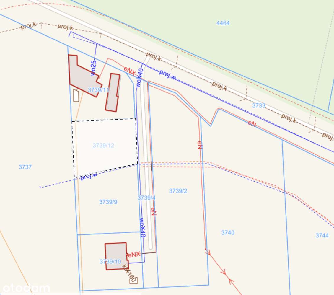 Na sprzedaż działka we Wrześni przy ul. Leśnej-3