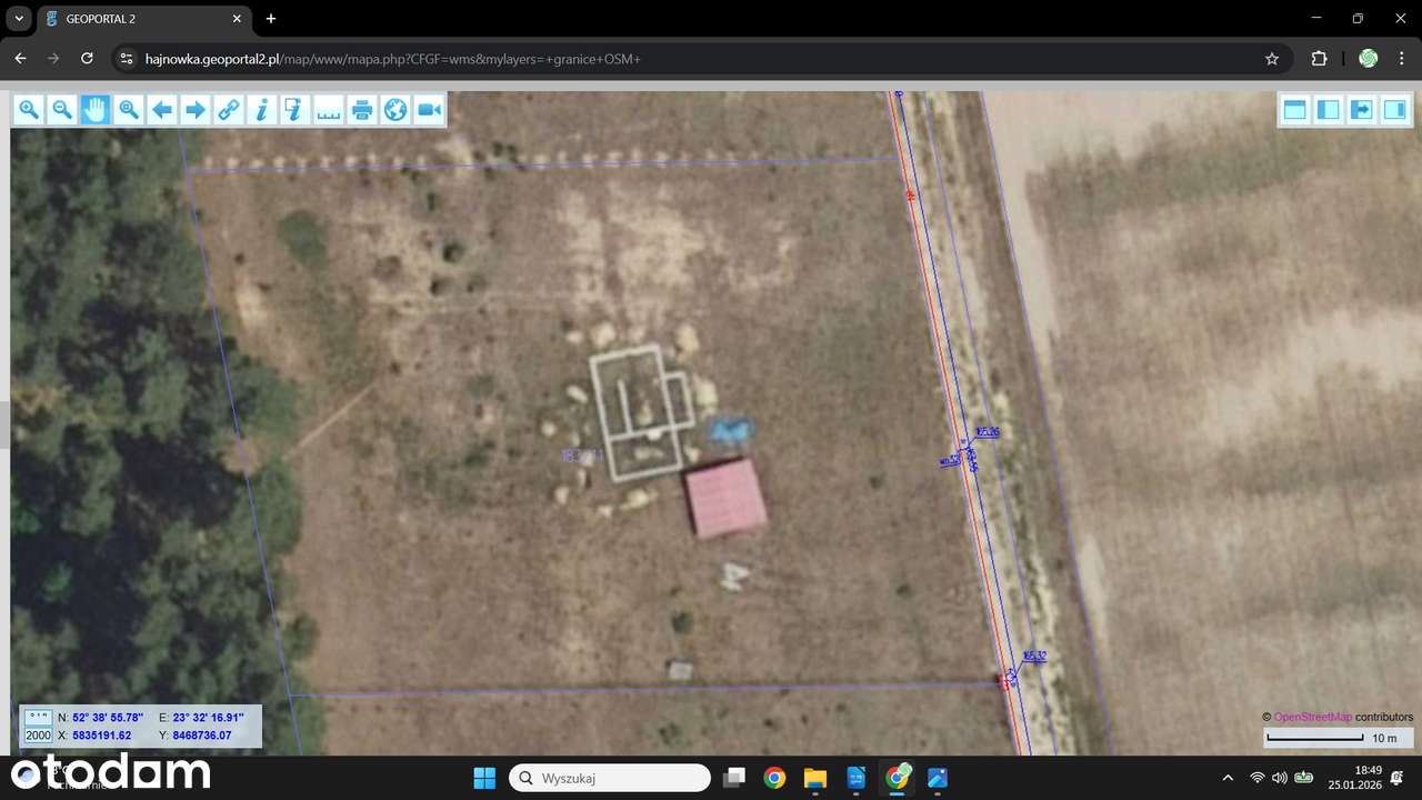 Działka we wsi Piaski z Pozwoleniem na budowę Puszcza Białowieska-15