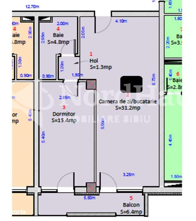 VANZARE APARTAMENT 2 CAMERE | Etaj 1 | Sibiu-7
