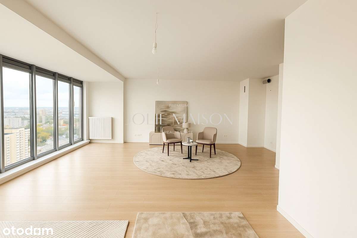 18. piętro z widokiem na panoramę Warszawy.-2