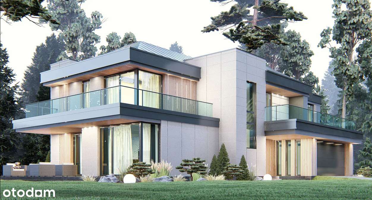 Ekskluzywna willa unikalny projekt duzy garaż + siłownia - Pełny obrazek: 5/7