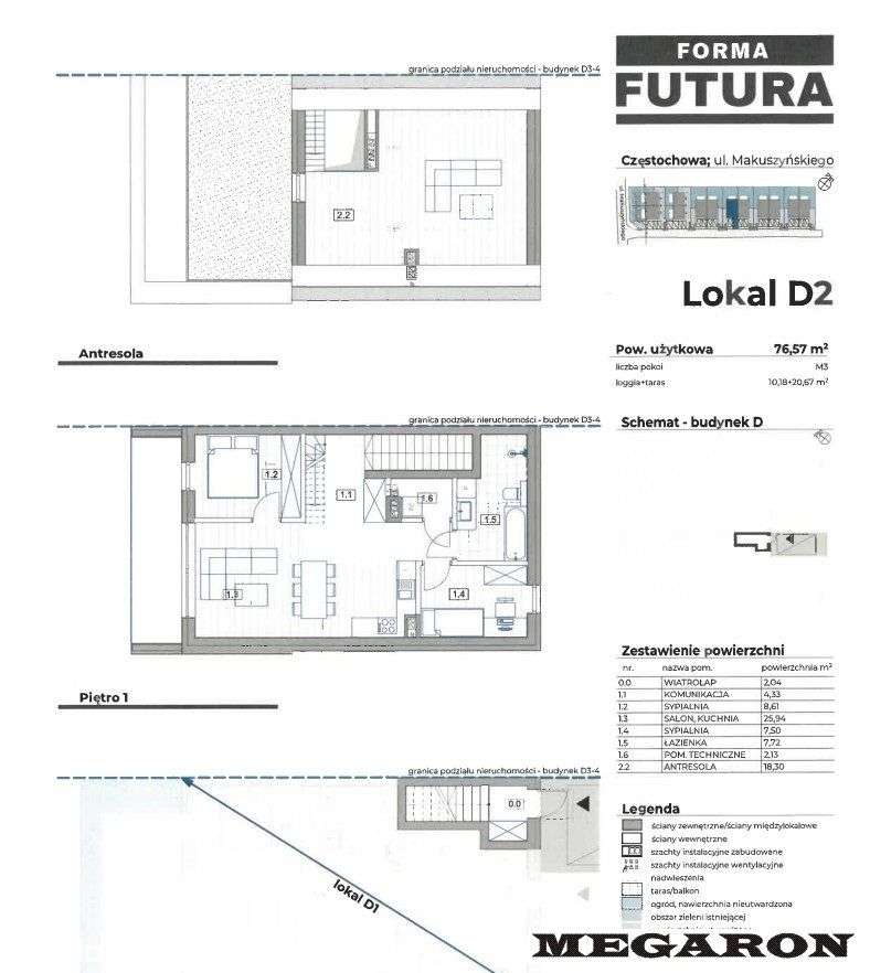 Apartament z praywatnym tarasem na dachu.-4