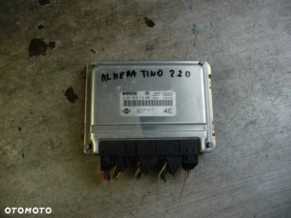 NISSAN ALMERA TINO 2.2 DI STEROWNIK SILNIKA 0281010718 - 1