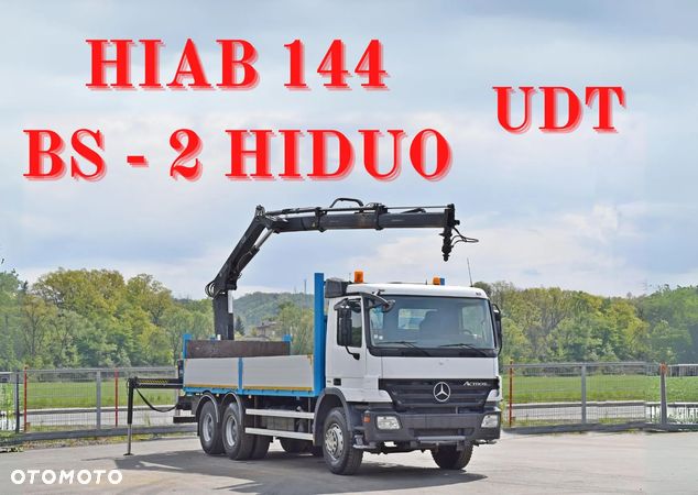 Mercedes-Benz Actros 2632 * HIAB 144BS-2HIDUO+PILOT/6x4 - 1