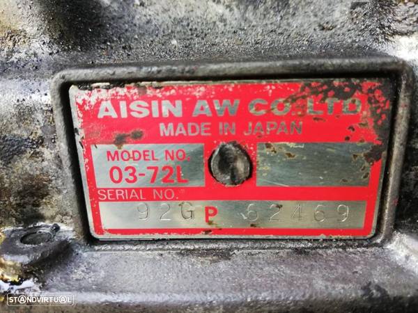 Caixa de velocidades automática Mitsubishi Pajero 2.8 Td ou L400 4x4 ref: Aisin 03-72L - 5