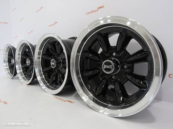 Jantes Ultralite 13x7 ET10 4x101.6 Pretas + Aba Polida - 6