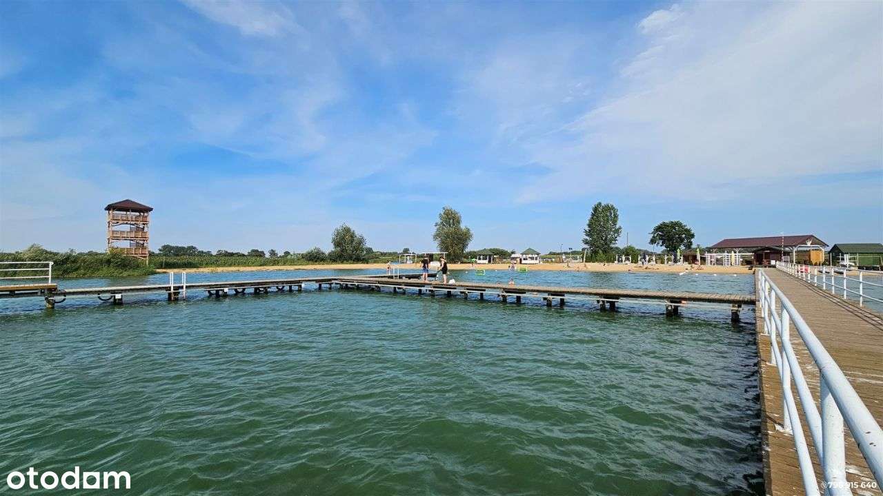 Działka 923m przy samej plaży Jezioro Borzymowskie-16