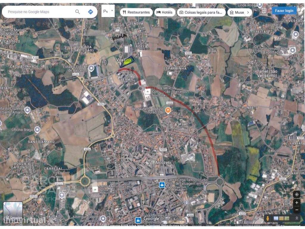 Terreno de construção em Vila Boa - Barcelos - Grande imagem: 3/4