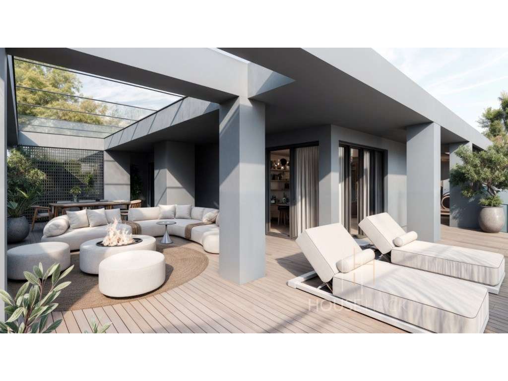 Penthouse T4 de luxo em Miraflores-11