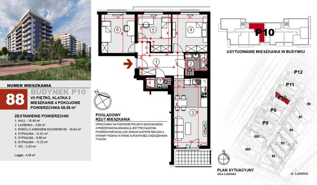 Słoneczne M4 z miejscem postojowym w garażu - Pełny obrazek: 3/5