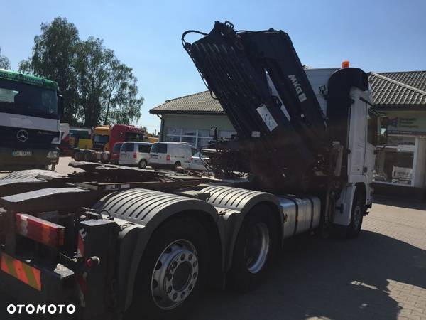 Mercedes-Benz MERCEDES ACTROS 2551 6X2 EURO 5, CIĄGNIK SAMOCHODOWY Z ŻURAWIEM MKG HLK 381, - 4