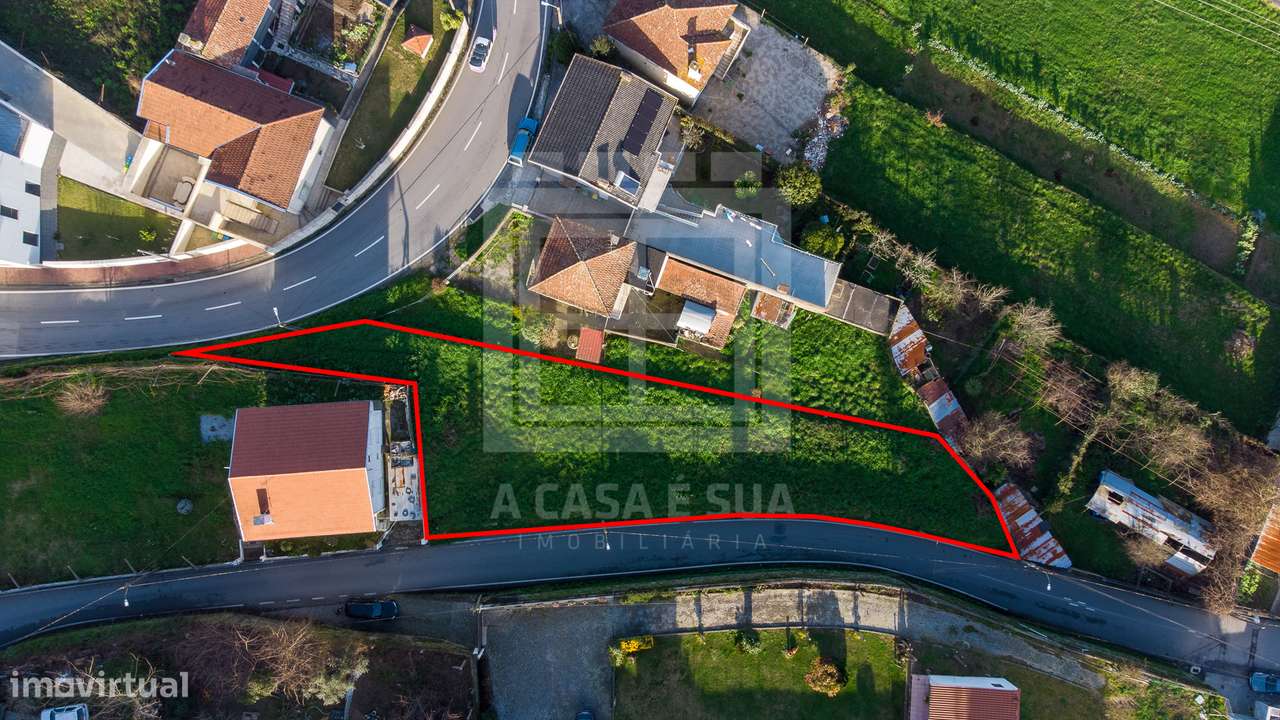 Terreno urbano em zona tranquila de Fiães, S.M.F. - Grande imagem: 4/15