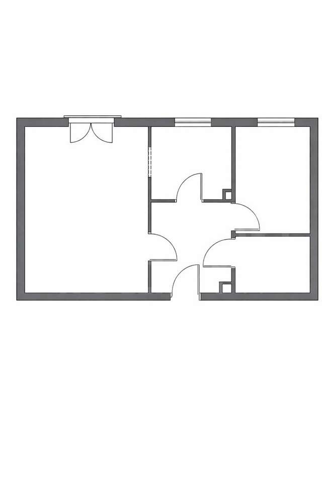 Dwa pokoje (44m2) do wprowadzenia blisko Merta-5