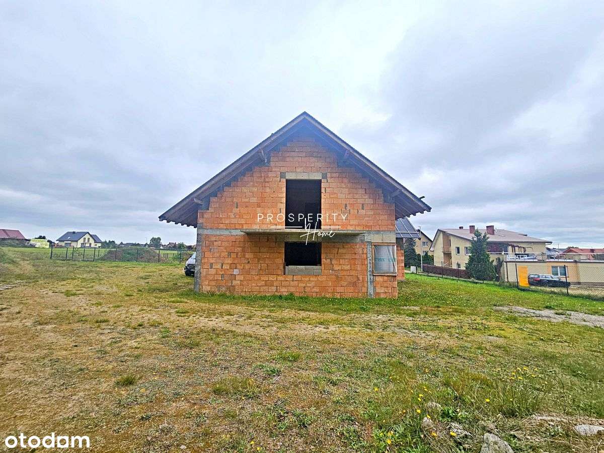 Dom w stanie surowym otwartym pod lasem - Góra-13