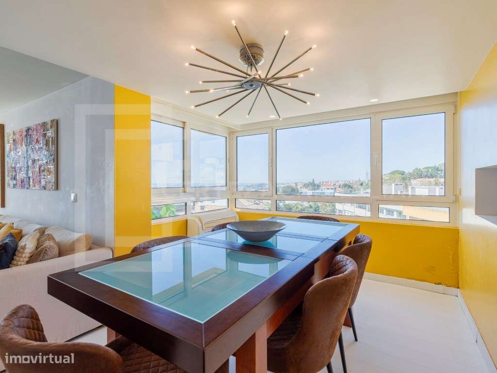 T5 com vista de mar em Paço de Arcos | Localização privilegiada-11