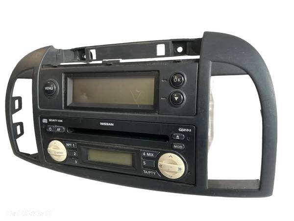 Tania Wysyłka 10zł Panel Środkowy Radio Nissan MICRA K12 OE AX609 - 3