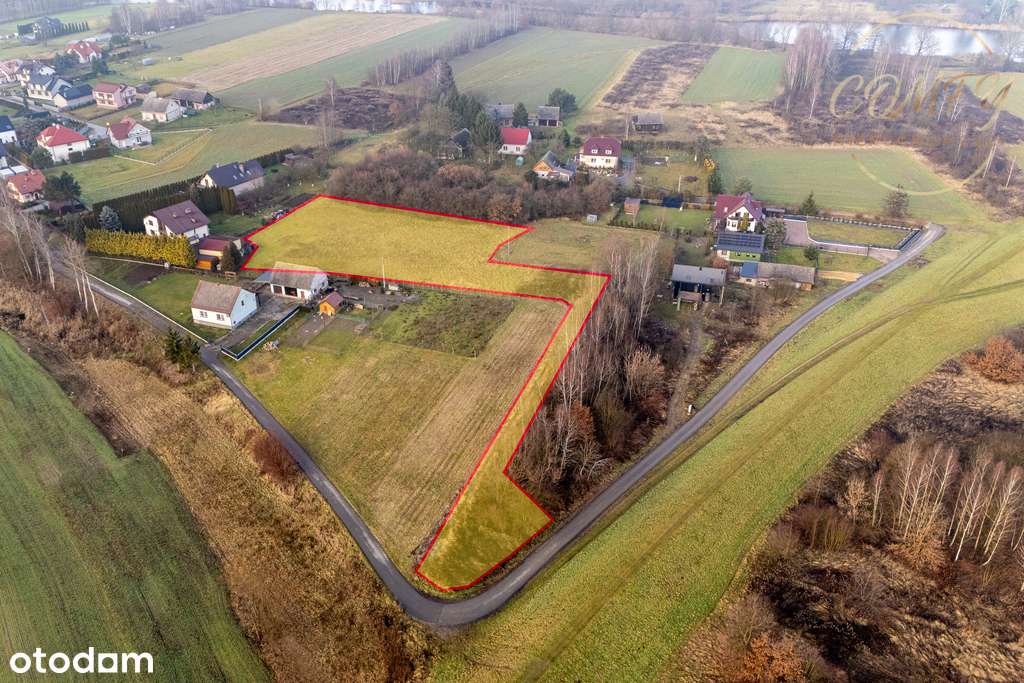 INWESTYCYJNA DZIAŁKA BUD. 48 arów z PnB na 8 domów - Pełny obrazek: 2/14