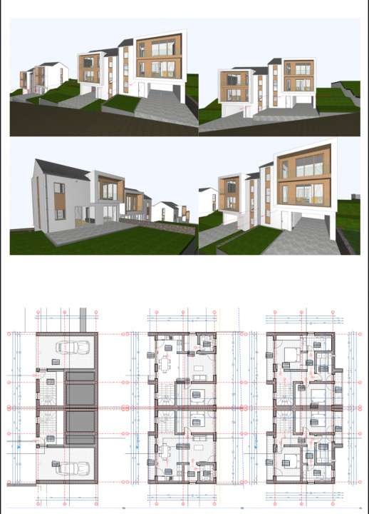 Casa pe 3 nivele cu garaj, Chinteni, Cluj Napoca - Imagine principală: 2/2