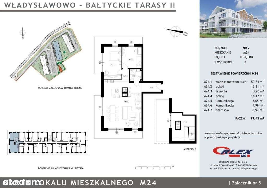 Apartamenty Władysławowo Bałtyckie Tarasy II - Pełny obrazek: 2/14