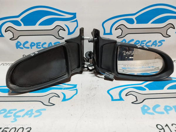 ESPELHO RETROVISOR ESQUERDO DIREITO OPEL ZAFIRA A 24462380 24462375 ELETRICO AQUECIDO ESPELHOS RETROVISORES - 2