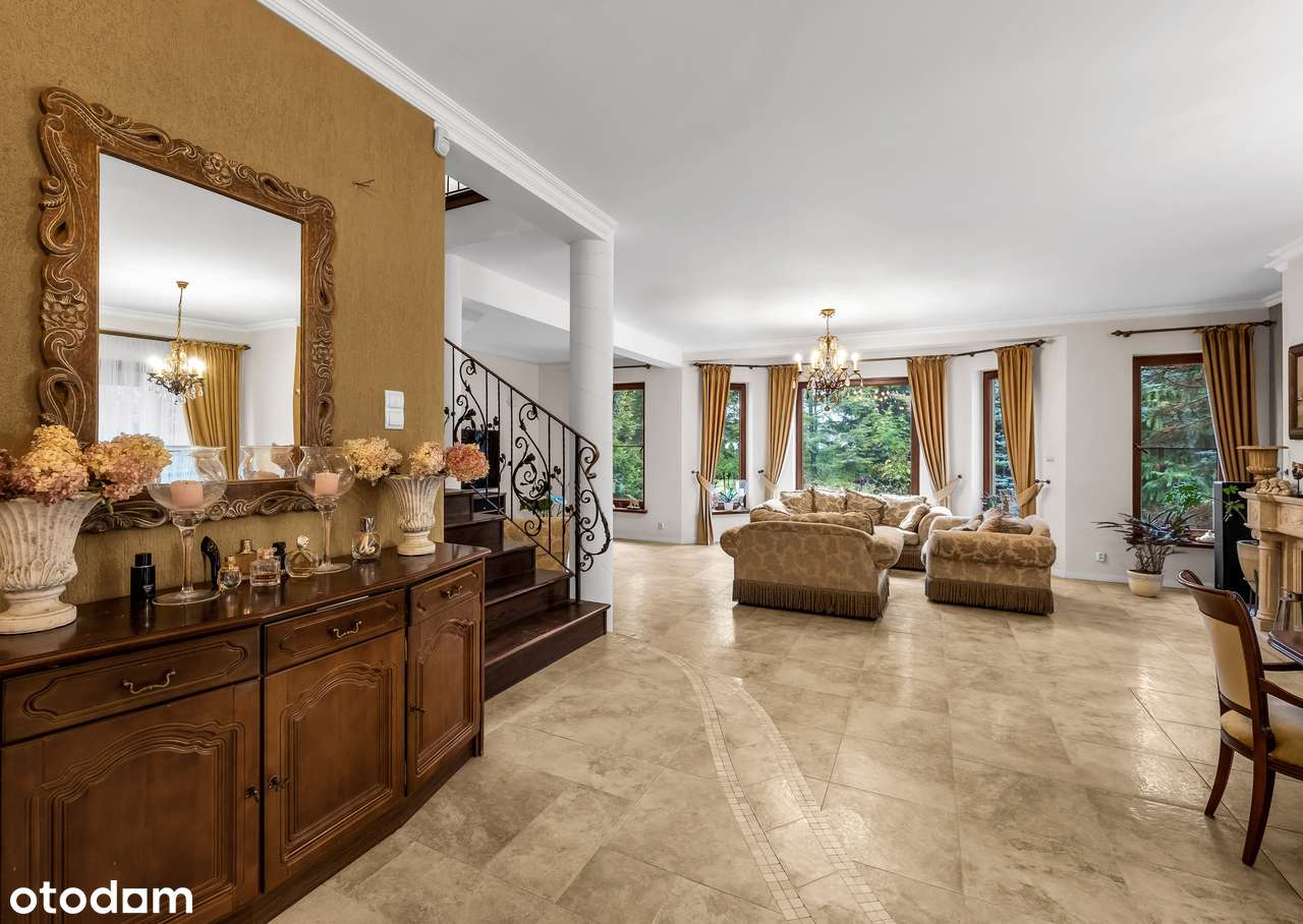 BEZPOŚREDNIO! Duży rodzinny dom z pięknym ogrodem Warszawa Wilanów - Pełny obrazek: 5/20