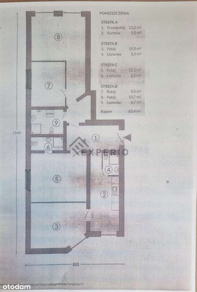 2 kawalerki/ Inwestycja/Ogród Botaniczny - Pełny obrazek: 3/17