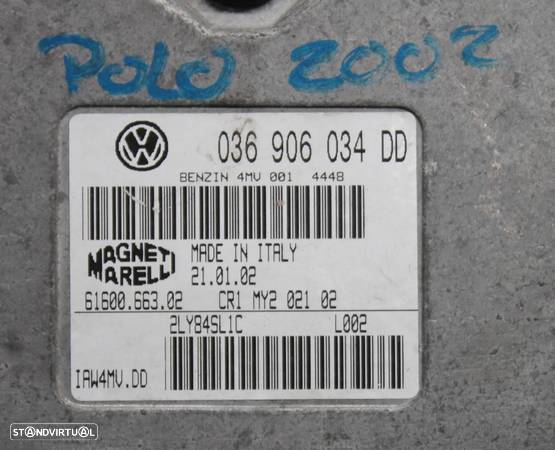 CENTRALINA DO MOTOR VW POLO - 2