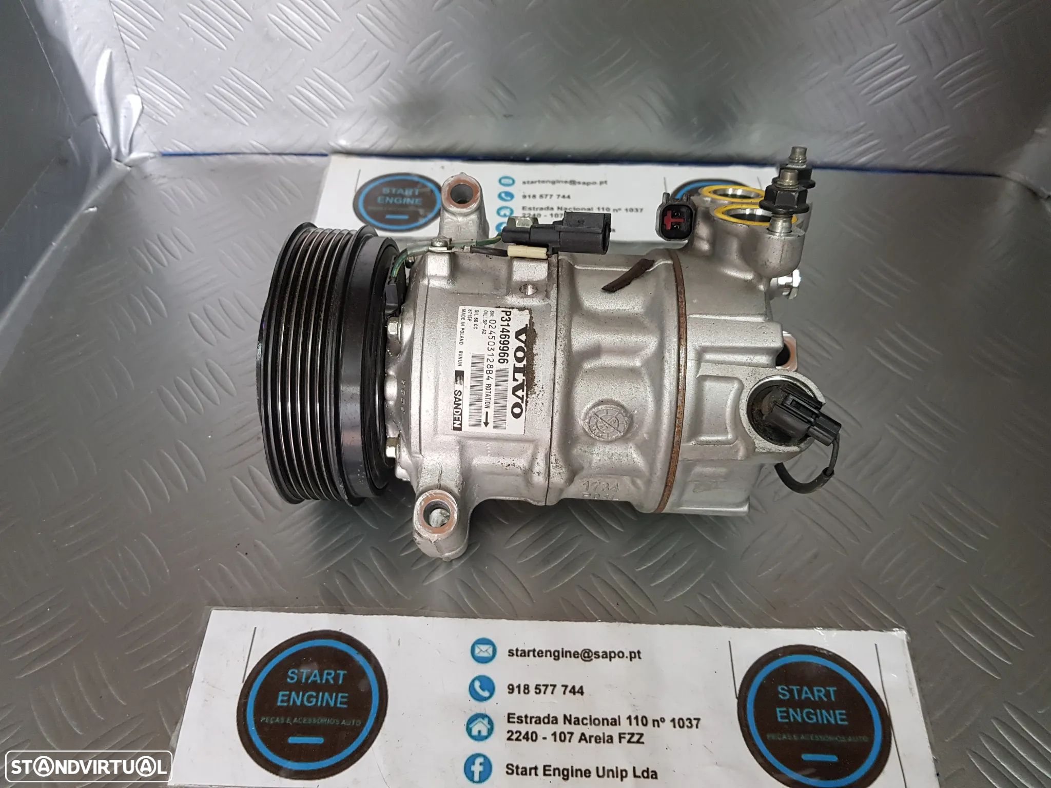 Compressor Volvo V40 2.0D V90 II XC90 S90 2012-2019 Ref. p31469966 - 1