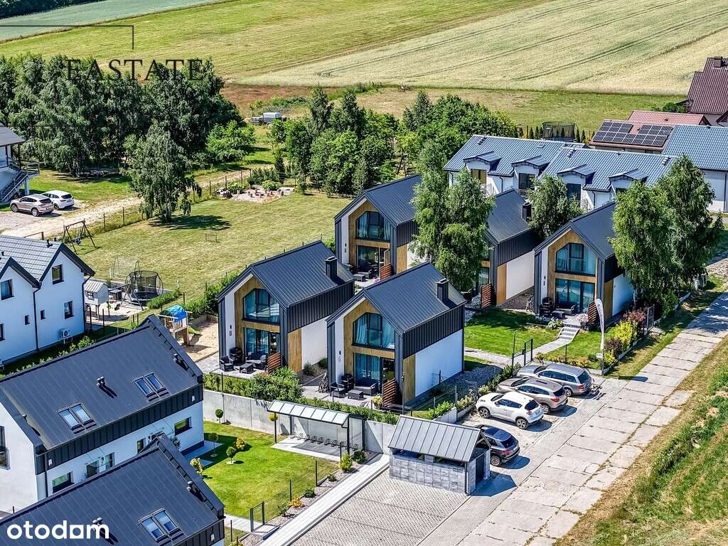 Nowoczesny ośrodek wypoczynkowy – 5 domków