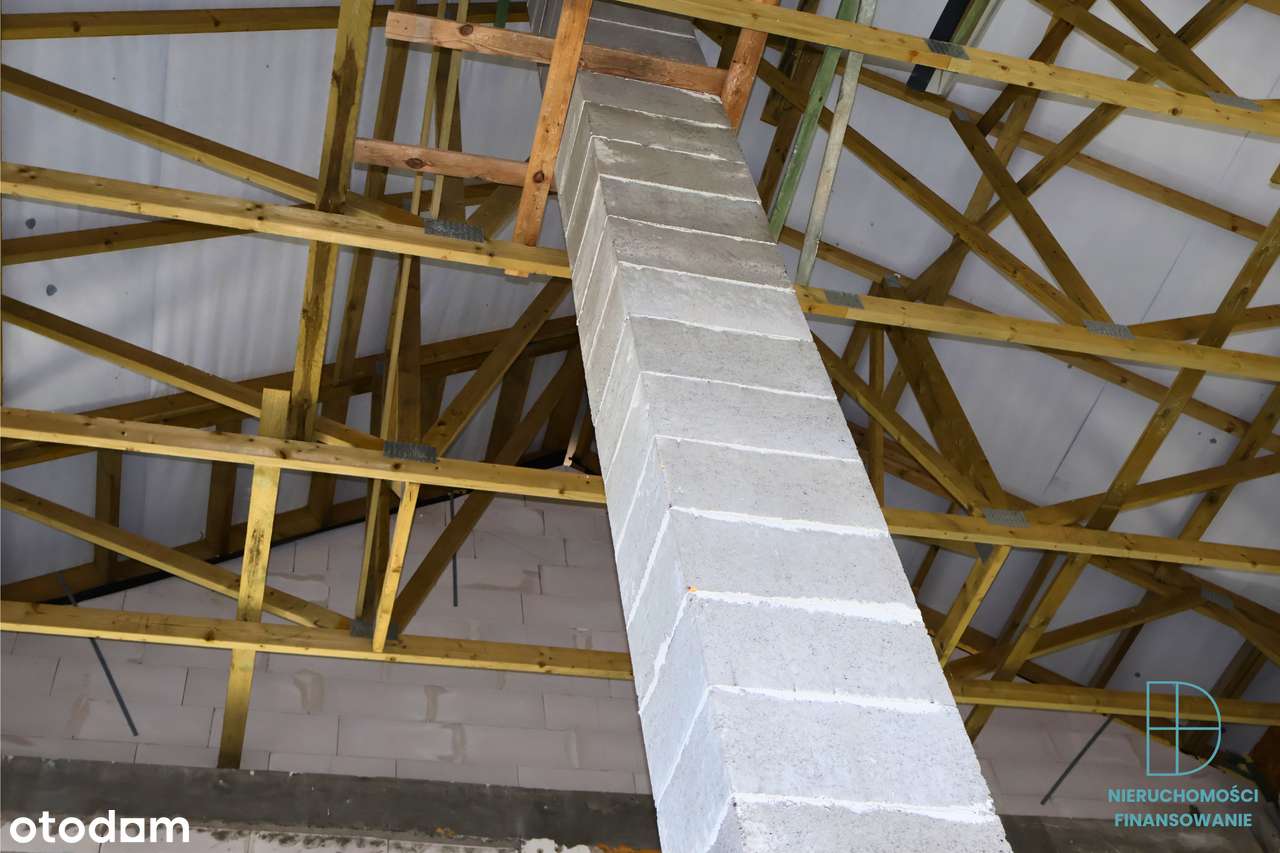 Dom w budowie na dużej działce 4761 m² – Jurków Drugi-19