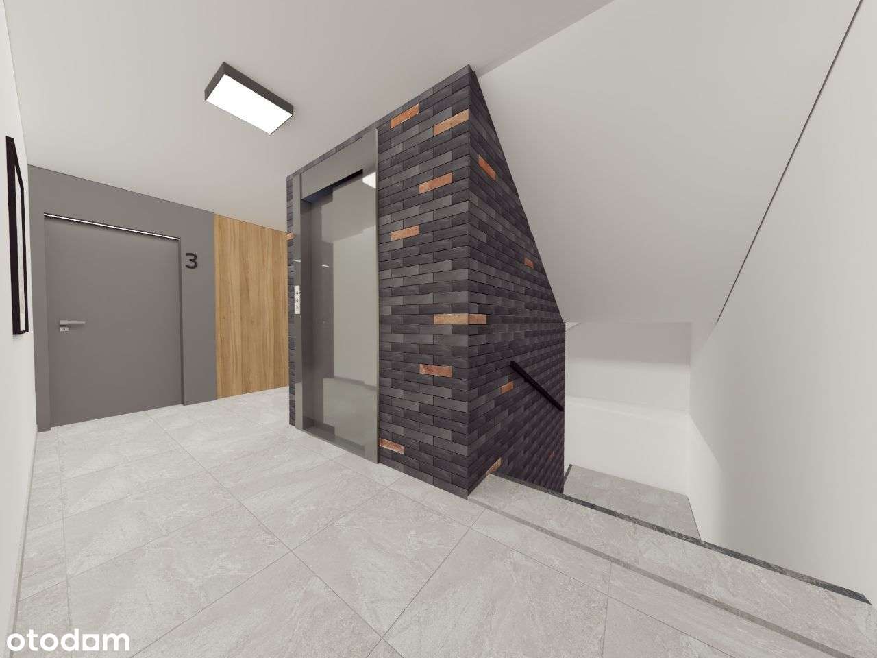 Mieszkanie 46,66m² przy Placu Słowiański z balkonem 3,73m² - Pełny obrazek: 5/7