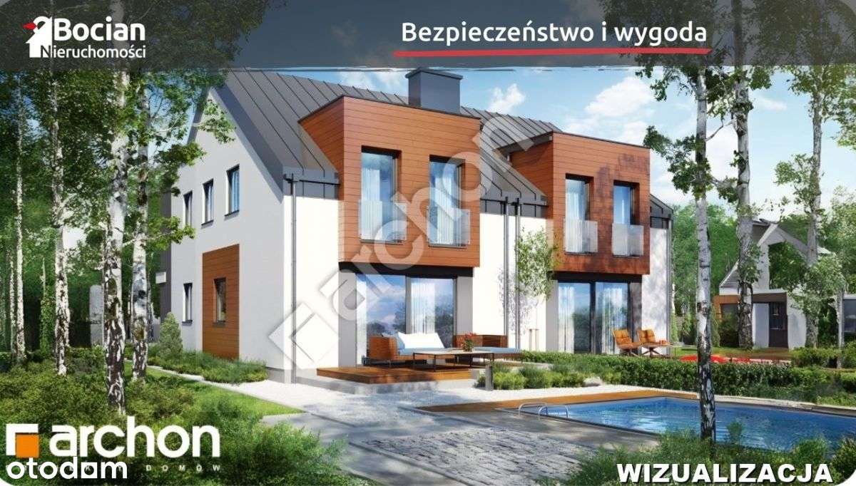 Nowoczesny bliźniak w stanie deweloperskim-Banino!-0