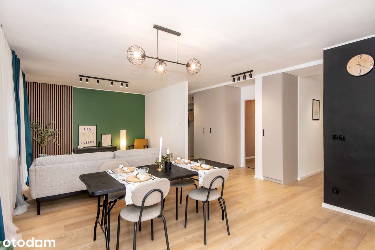 REZERWACJA! Przestronne 4-pokojowe mieszkanie z balkonem - po remoncie - Pełny obrazek: 2/16