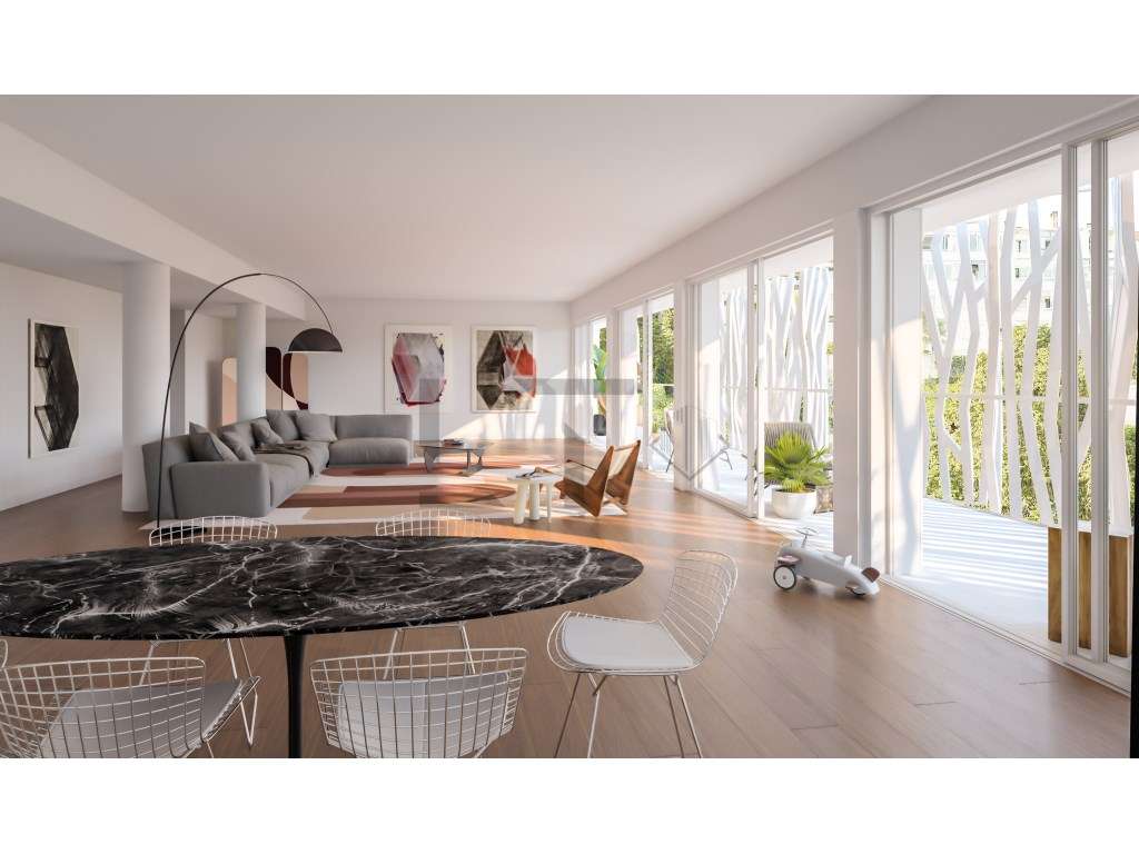 Apartamento T3 com Terraço e Piscina Privada para Venda em Algés, O... - Grande imagem: 5/21